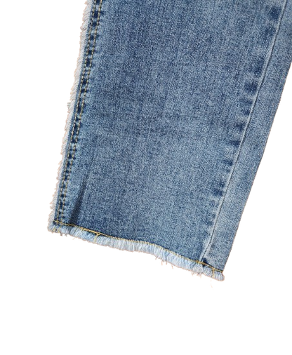Jean avec strass et broderies Punt Roma
