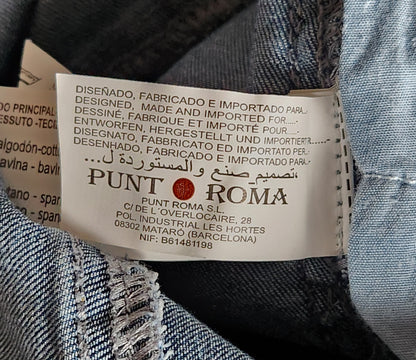 Jean avec strass et broderies Punt Roma