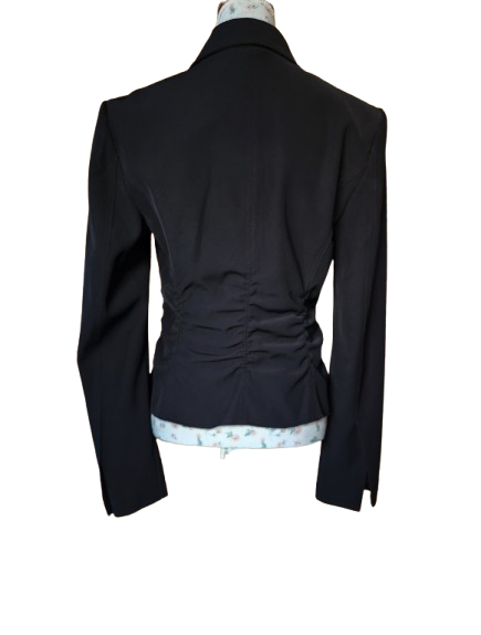 Veste blazer froncée Zara