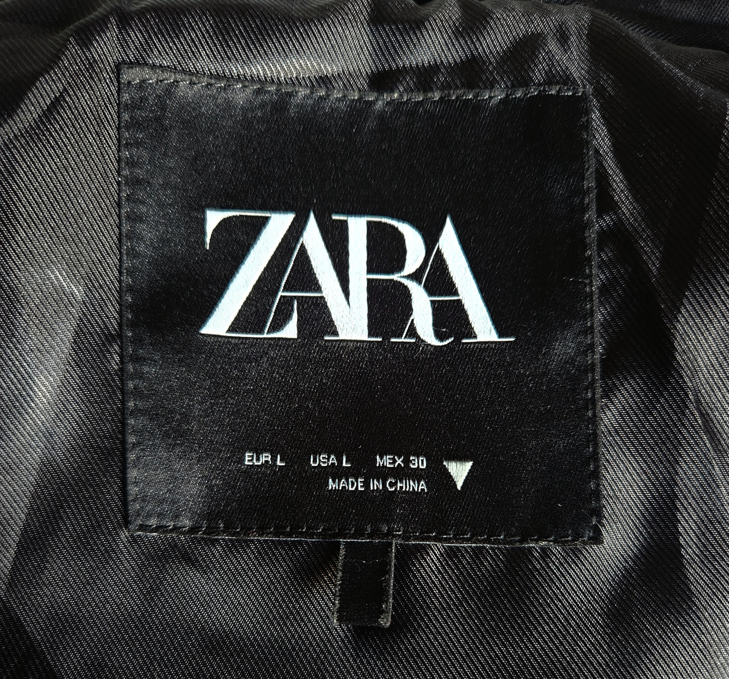 Veste blazer froncée Zara