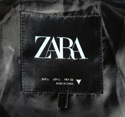 Veste blazer froncée Zara