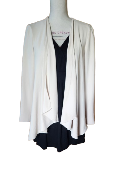 Belle veste asymétrique fluide Mango