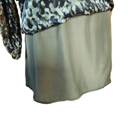 Robe fluide en voile IKKS