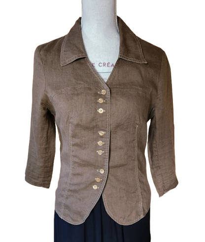 Veste chemise en lin Patrice Bréal