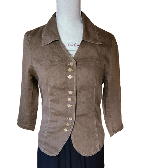 Veste chemise en lin Patrice Bréal