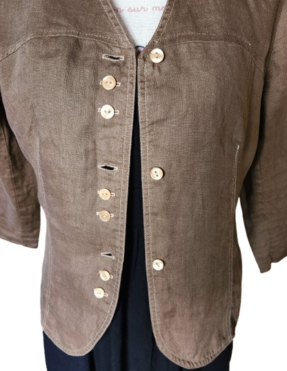 Veste chemise en lin Patrice Bréal