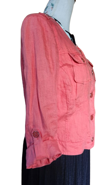 Veste en lin Bréal