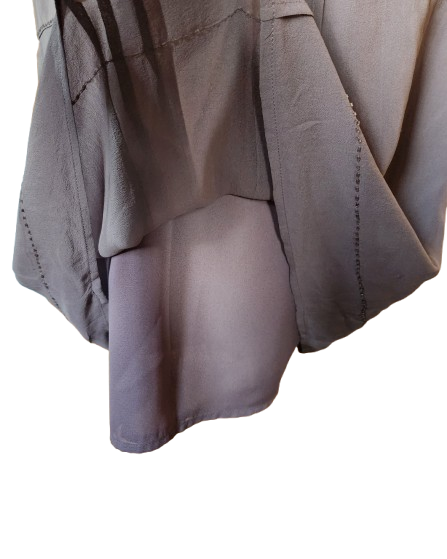 Robe en soie avec perles MAISON 123