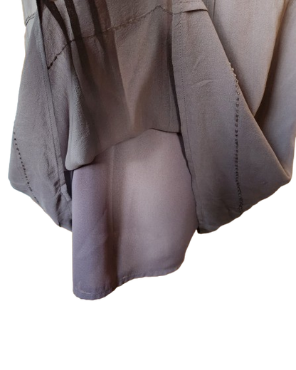 Robe en soie avec perles MAISON 123