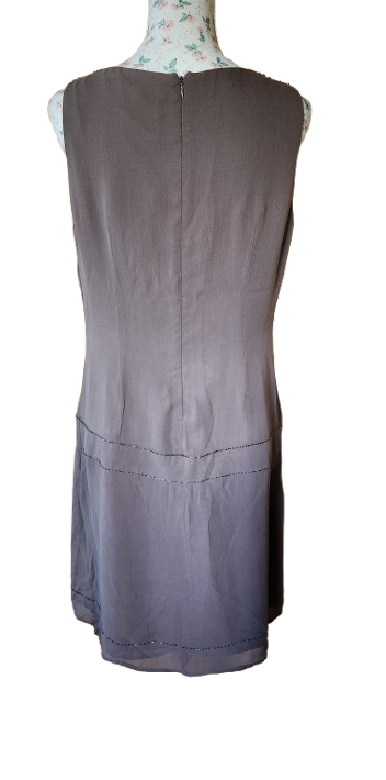 Robe en soie avec perles MAISON 123