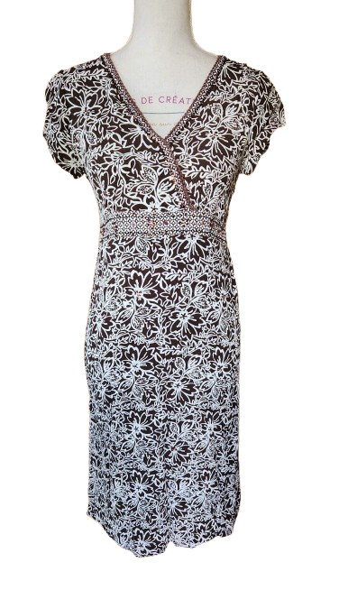 Robe longue avec perles et sequins Armand Thiery