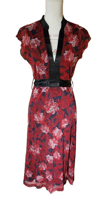 Robe longue style japonais Mexx