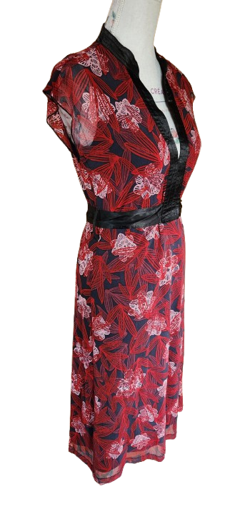 Robe longue style japonais Mexx