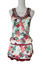 Robe courte en soie Anna Moda Piu