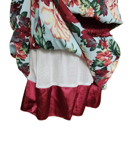 Robe courte en soie Anna Moda Piu