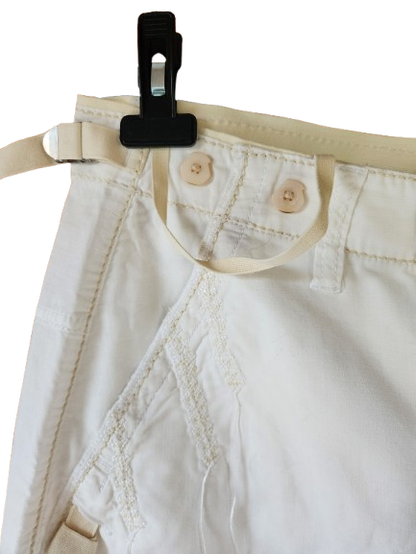 Pantacourt/bermuda blanc Made In Italy