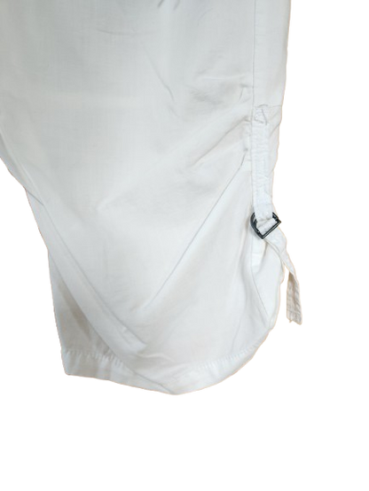Pantacourt/bermuda blanc Made In Italy