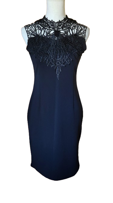 Robe moulante avec dentelle Flam Mode