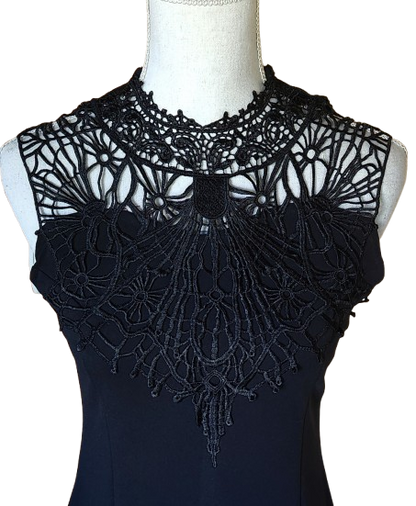 Robe moulante avec dentelle Flam Mode