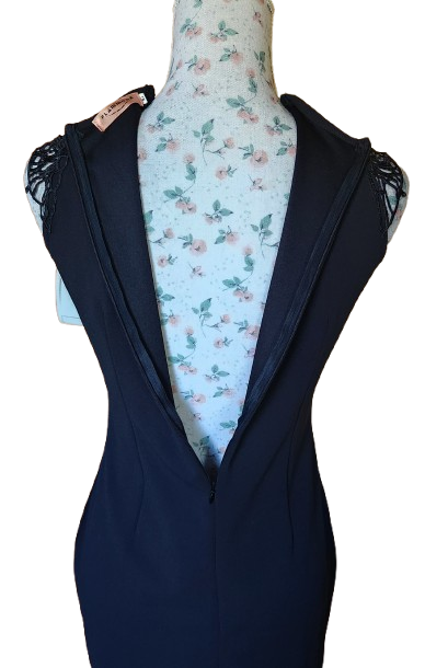 Robe moulante avec dentelle Flam Mode