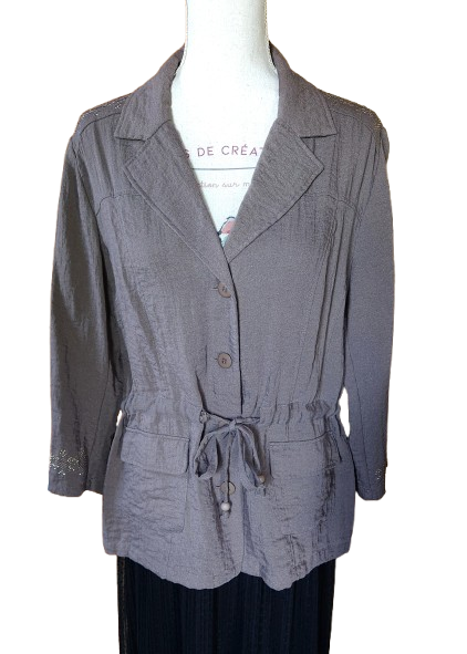 Veste chemise avec strass Armand Thiery