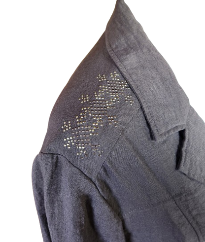 Veste chemise avec strass Armand Thiery