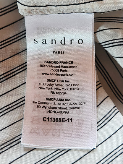 Chemisier avec dentelle SANDRO