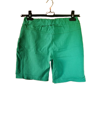 Short coloré avec liens pailletés Made in Italy