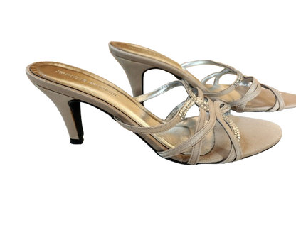 Sandales à talons avec strass Jean-Louis Scherrer