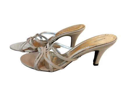 Sandales à talons avec strass Jean-Louis Scherrer