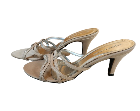 Sandales à talons avec strass Jean-Louis Scherrer