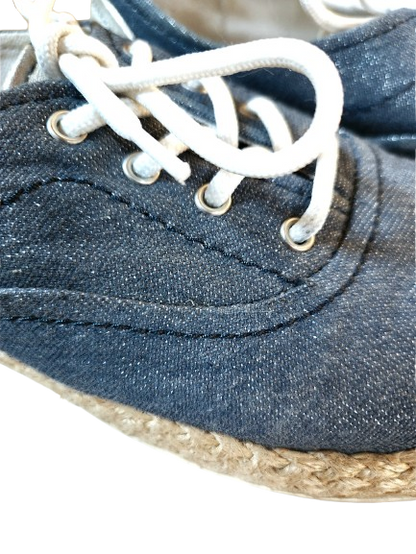 Baskets/Espadrilles bleu pailleté Geox