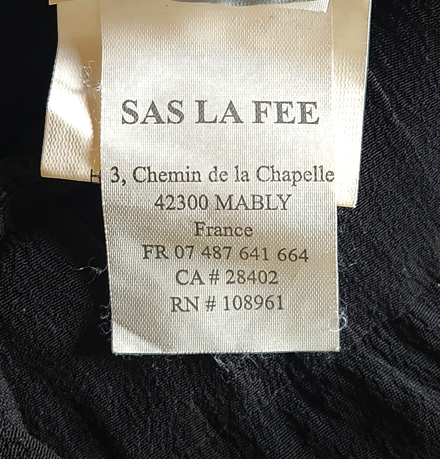 Combinaison pantalon en viscose La Fée Maraboutée