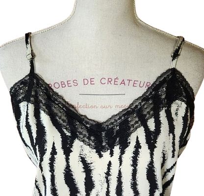 Débardeur avec dentelle Shein Curve