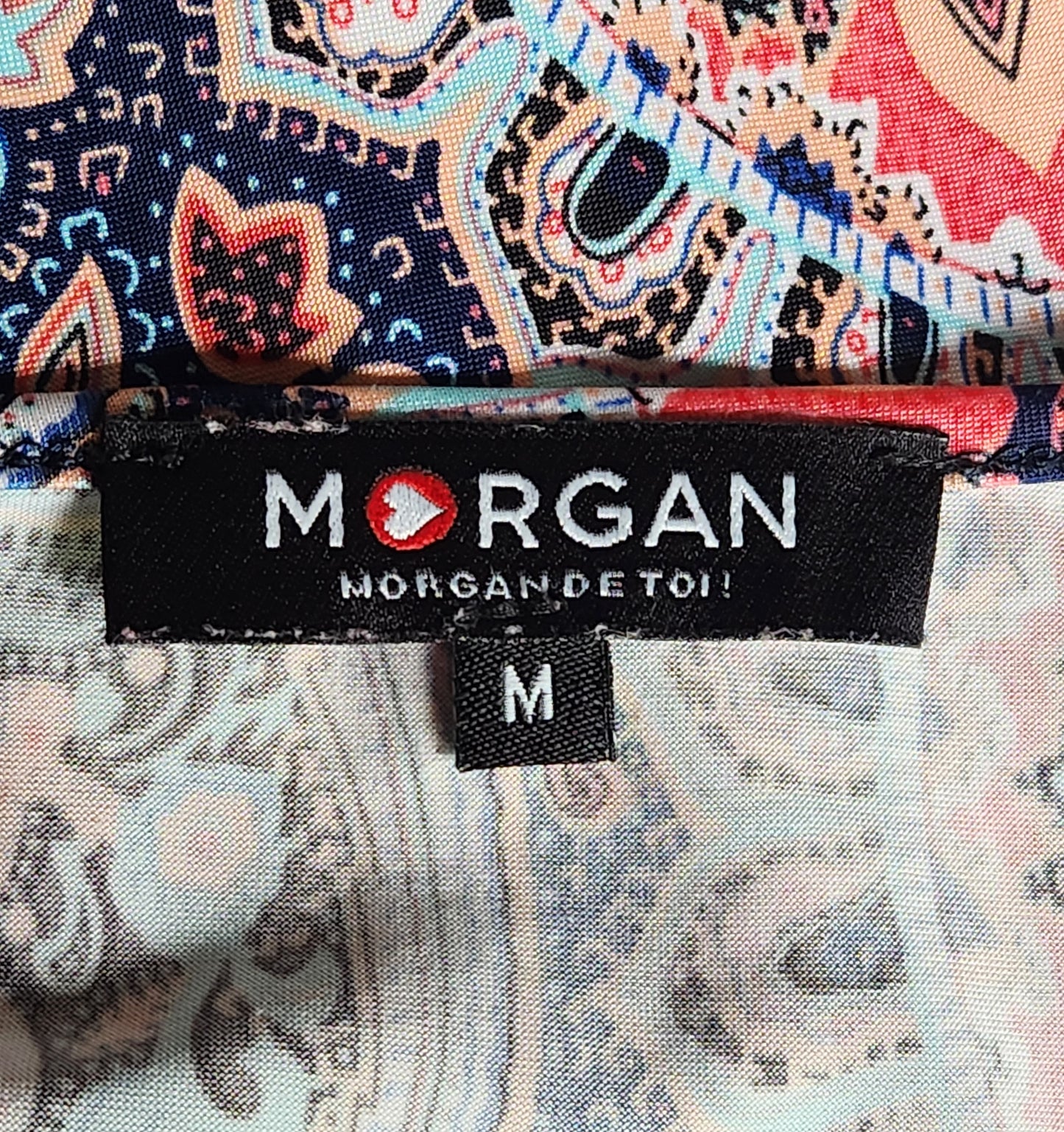 Tee-shirt fluide avec col drapé Morgan