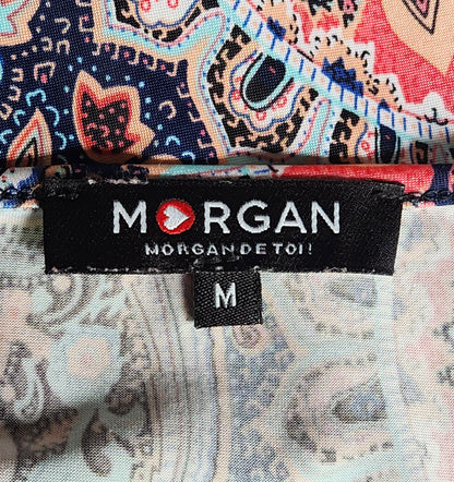 Tee-shirt fluide avec col drapé Morgan