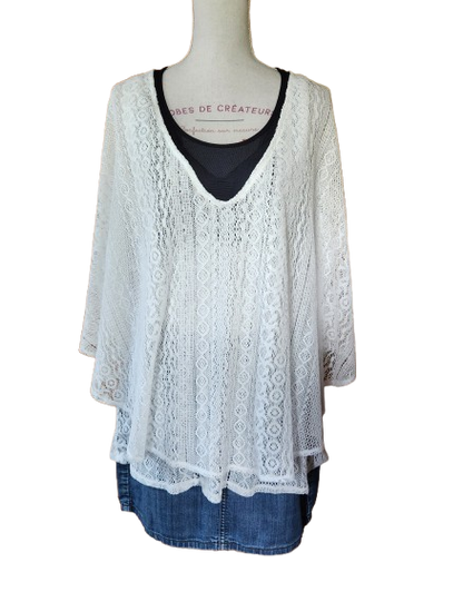 Blouse en dentelle Undiz