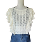 Blouse en dentelle Zara