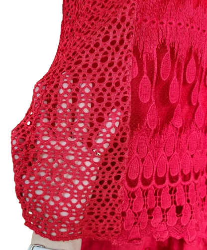 Robe d'été/de plage en dentelle et crochet Made in Italy