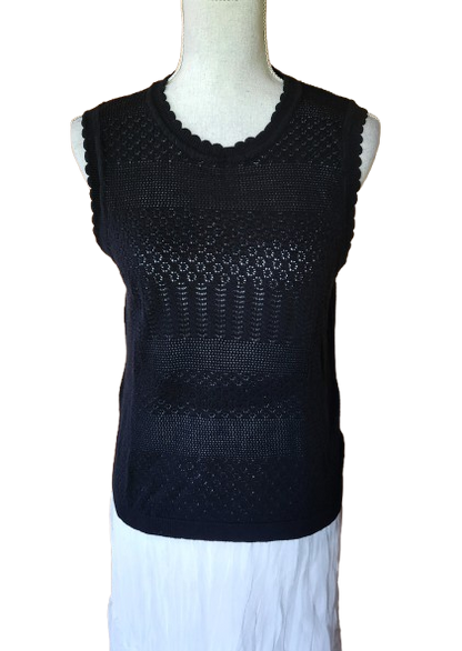 Petit pull léger ajouré Vila