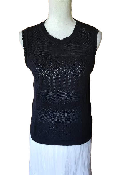 Petit pull léger ajouré Vila