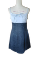 Robe à bretelles en jean