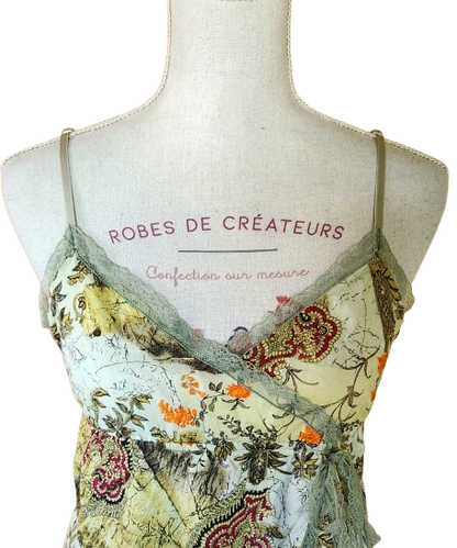 Débardeur cache-coeur avec dentelle Promod