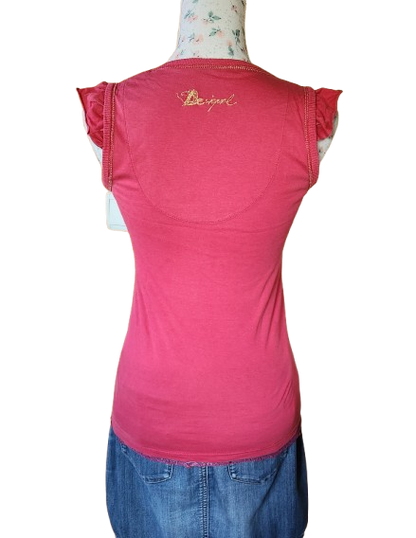 Tee-shirt avec volants DESIGUAL