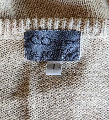 Débardeur en maille légère Coup de Foudre