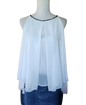 Blouse débardeur avec strass Made in Italy