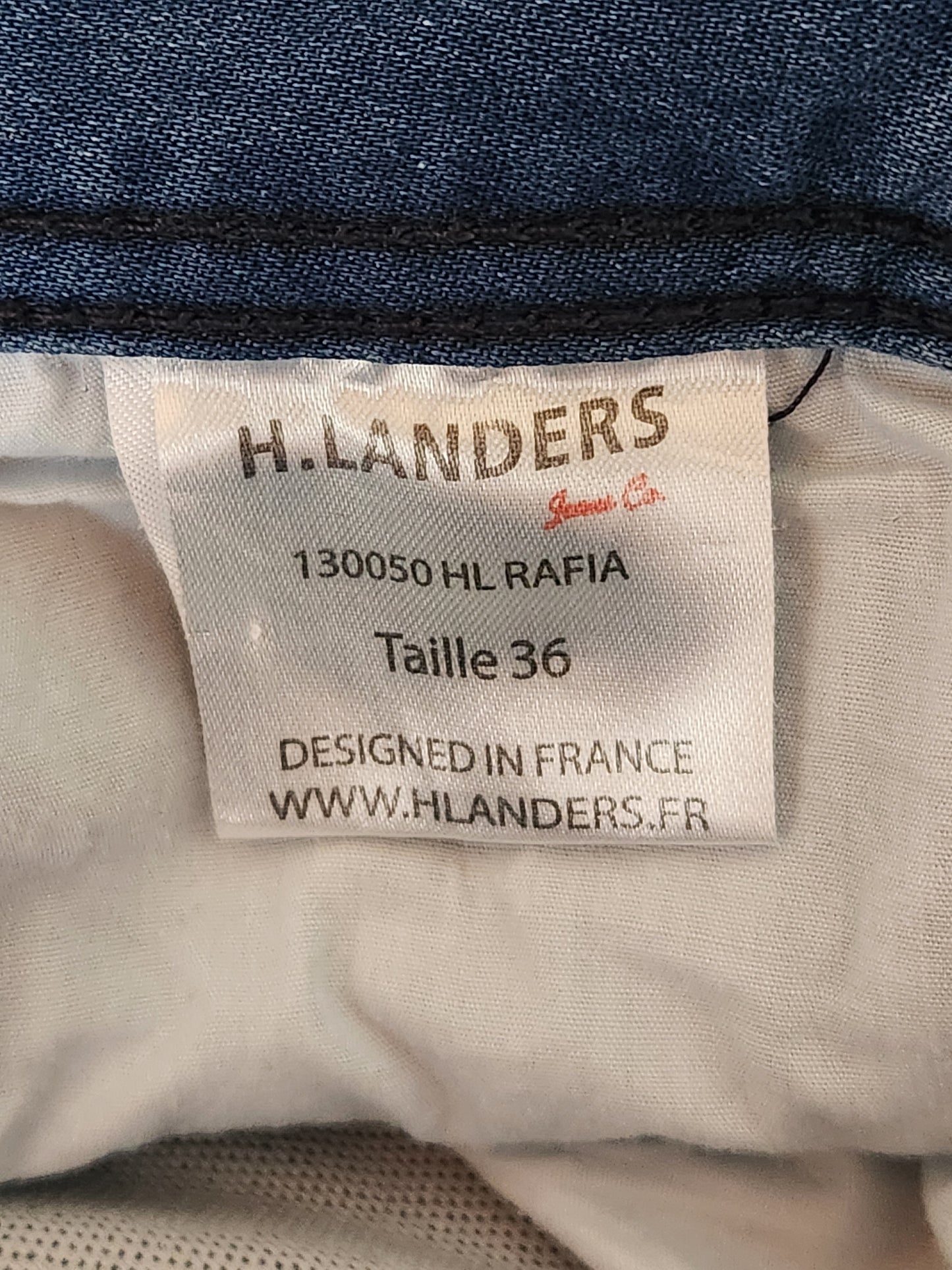 Short en jean H.Landers
