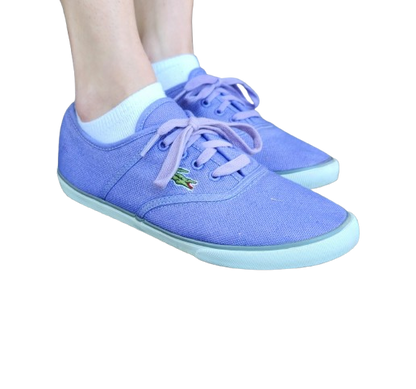 Baskets/tennis basses en tissu LACOSTE