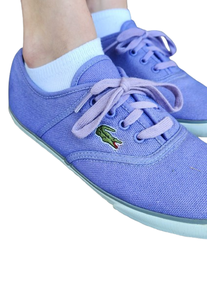 Baskets/tennis basses en tissu LACOSTE