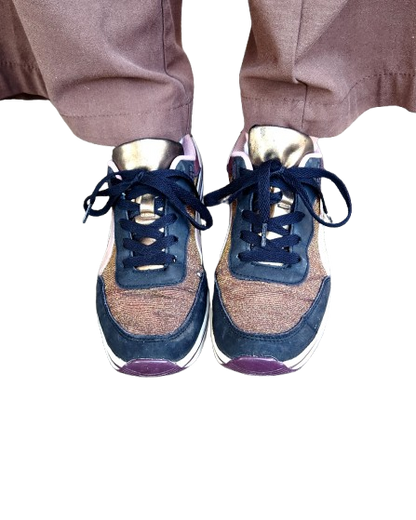 Baskets/sneakers fantaisie à paillettes Grain de Malice